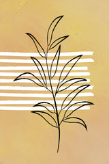 Plant Yellow Poster och Canvastavla