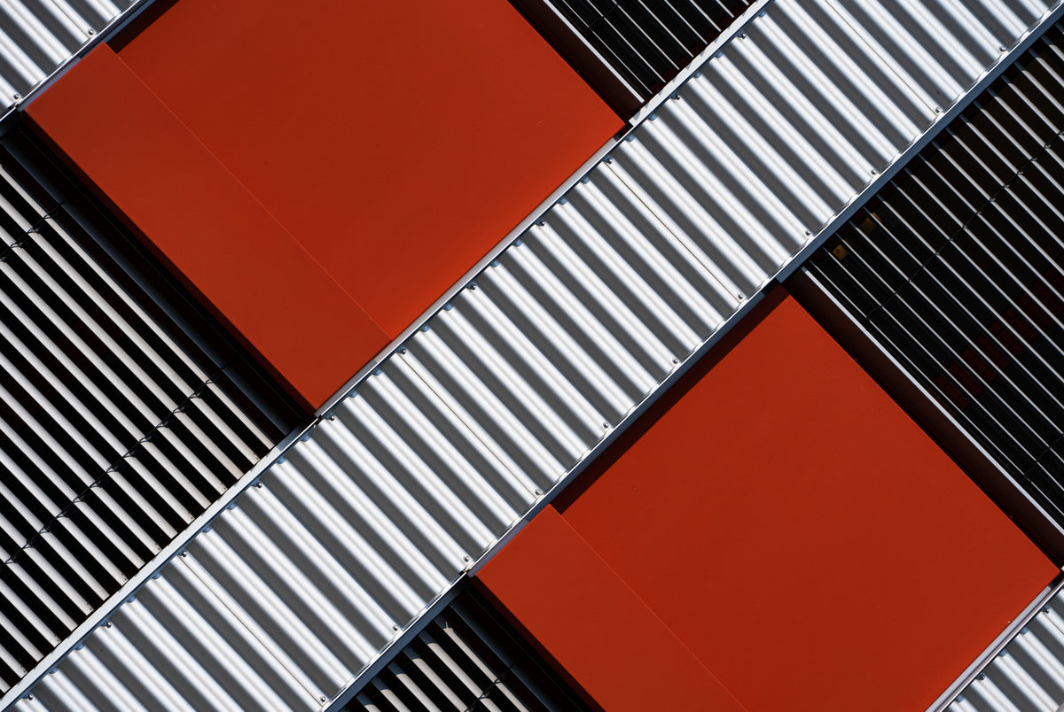 Stripes and Windows Poster och Canvastavla