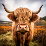 Highland Cow 2 Poster och Canvastavla