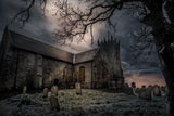 Scary night Poster och Canvastavla