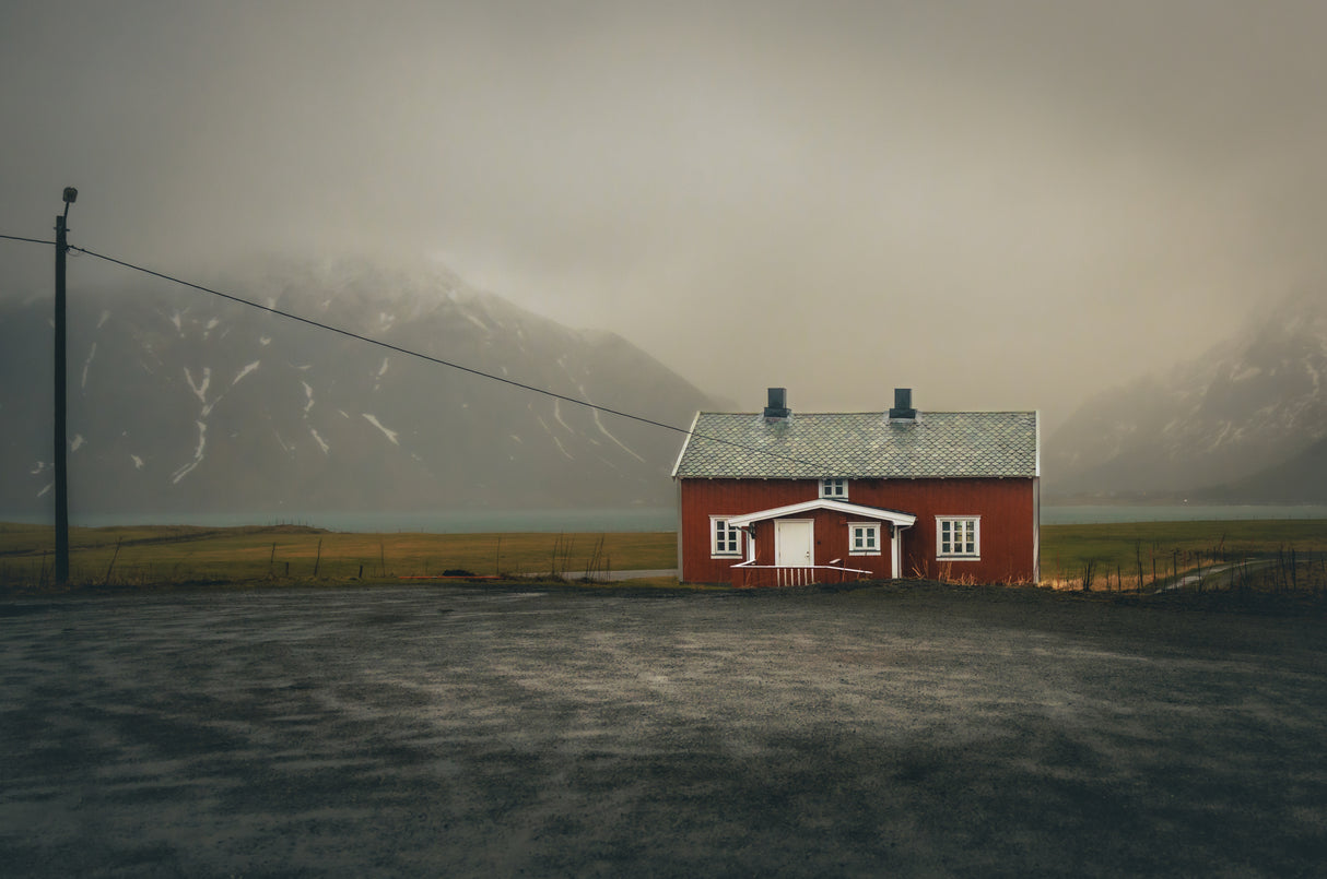 Winter in the Lofoten Poster och Canvastavla