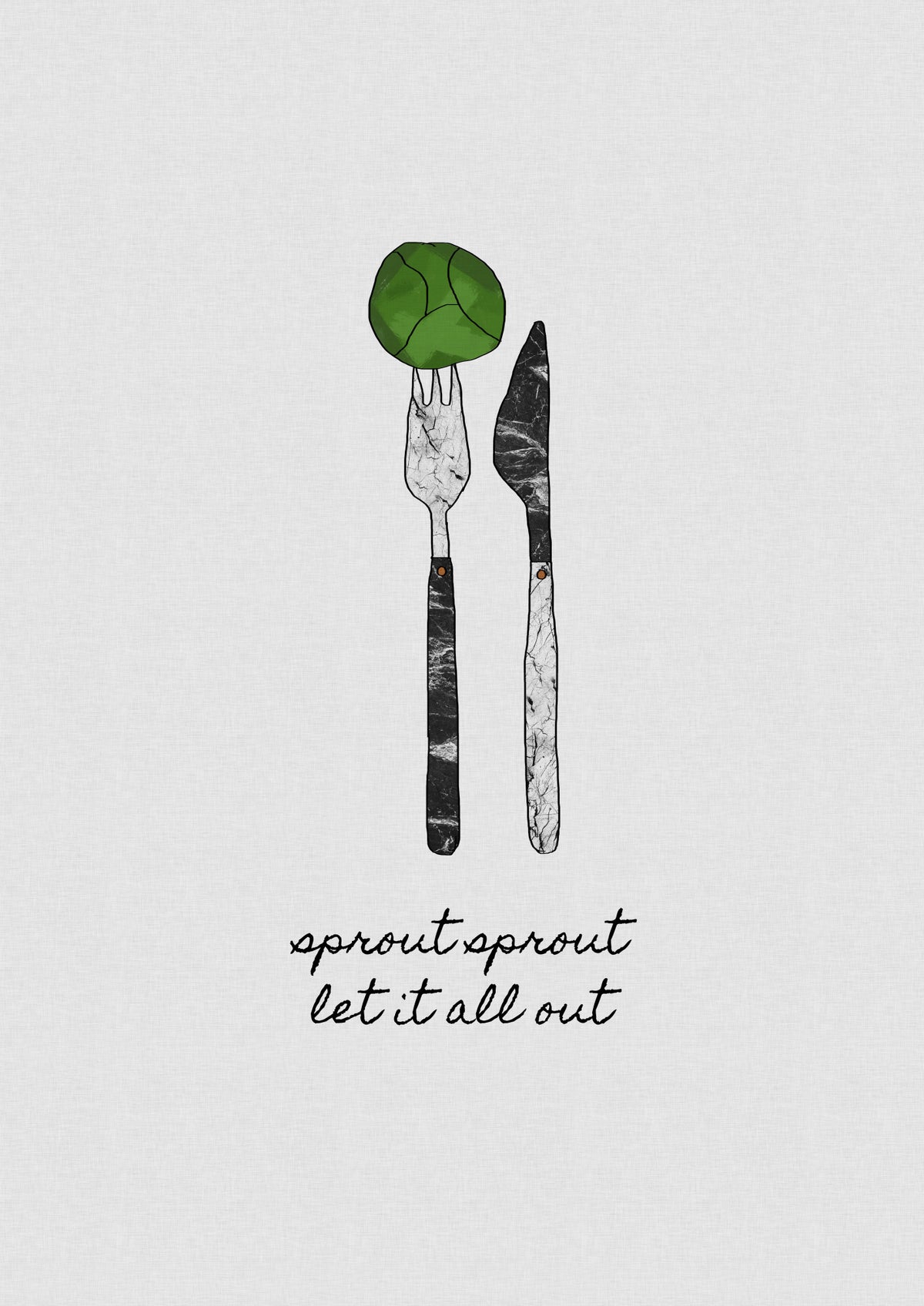 Sprout Sprout Poster och Canvastavla