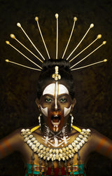 Scary Tribal Poster och Canvastavla