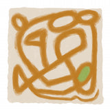 Tan Scribble 3 Poster och Canvastavla