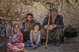 Bakhtiari family portrait Poster och Canvastavla