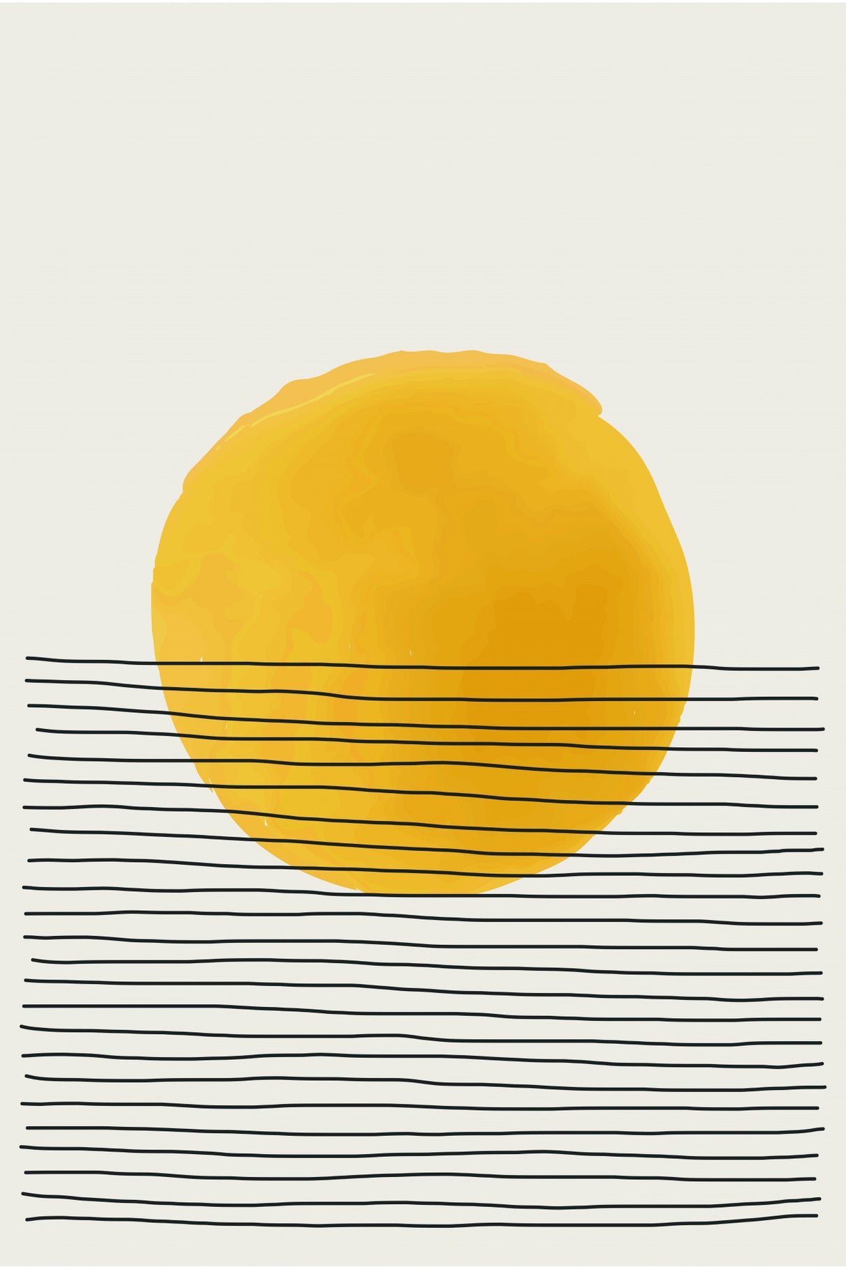 Abstract Color Vibe #4 Poster och Canvastavla