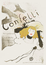 Confetti (1894) Poster och Canvastavla