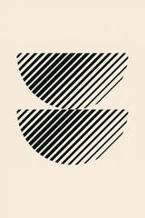 Boho Minimal Shape #1 Poster och Canvastavla