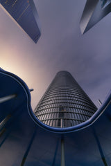Between buildings Poster och Canvastavla