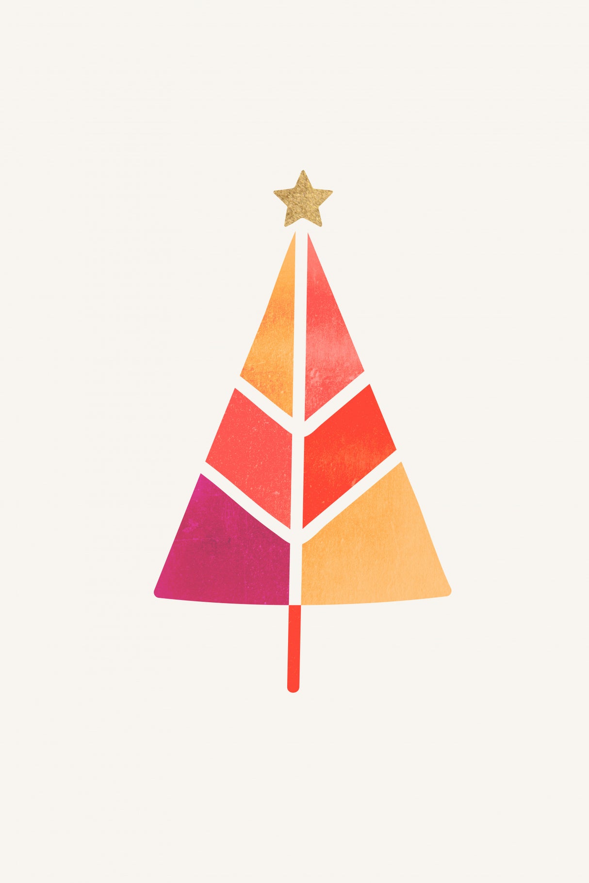 Little Christmas Tree Poster och Canvastavla