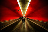 Paris Metro (Subway) Poster och Canvastavla