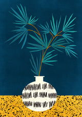 Night Palm Poster och Canvastavla