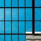 blue abstract Poster och Canvastavla