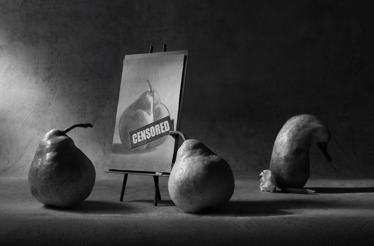 Censored Poster och Canvastavla