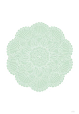 Mandala Green Poster och Canvastavla