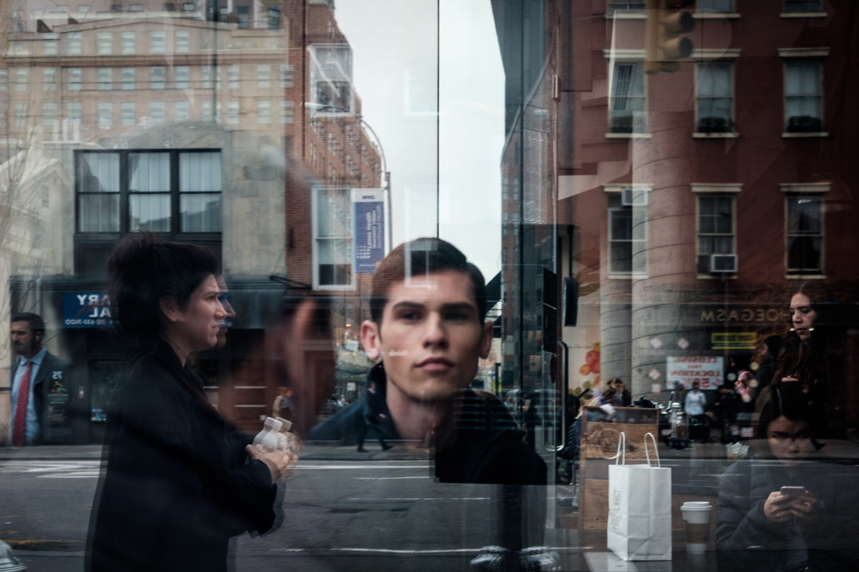 Glimpsing New York Poster och Canvastavla