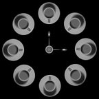 Three O'Clock Poster och Canvastavla