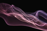 Floating purple in pink Poster och Canvastavla
