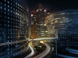 Urban lights Poster och Canvastavla