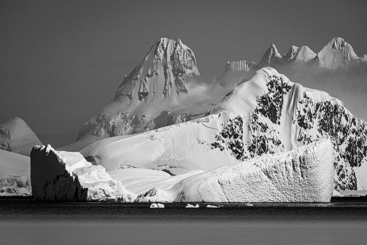 Antarktica Icebergs Poster och Canvastavla