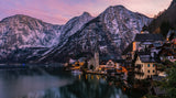 Mountain Town Poster och Canvastavla