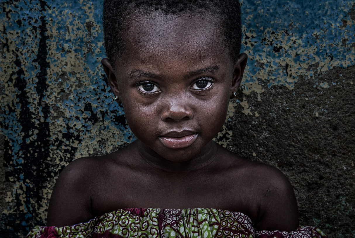 Girl from Ghana. Poster och Canvastavla