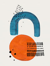 Sea Fall Poster och Canvastavla