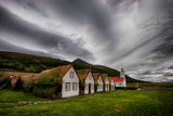 Old Icelandic Rectory Poster och Canvastavla