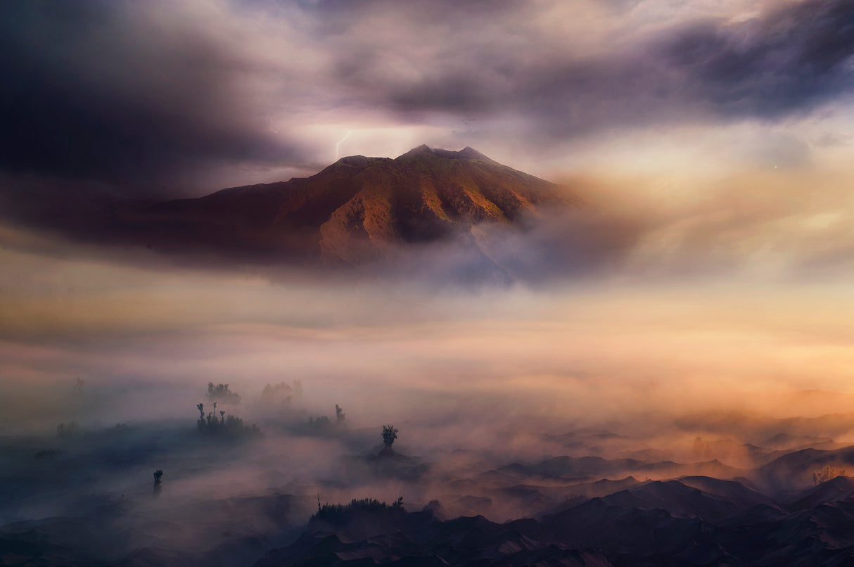 Land of fog III Poster och Canvastavla
