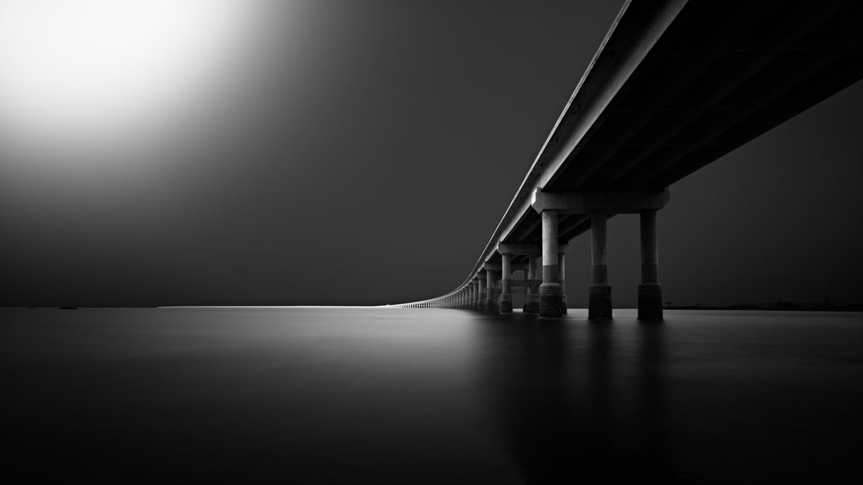 Jinzhou baisha bay bridge Poster och Canvastavla