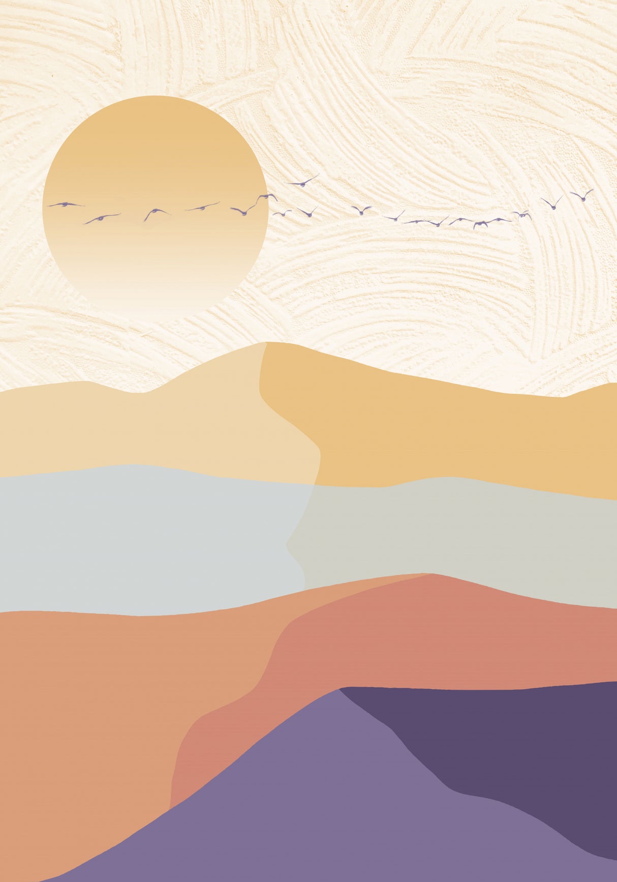Elements of flying Poster och Canvastavla