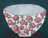 Pink Protea Bowl Poster och Canvastavla