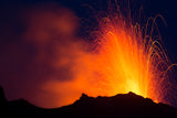 stromboli volcano 2 Poster och Canvastavla