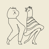 Groovy Cats Poster och Canvastavla
