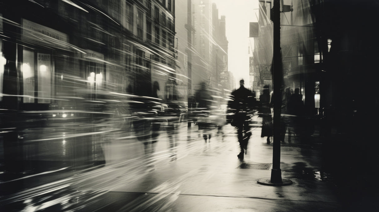 Moving City No2 Poster och Canvastavla