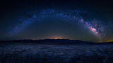 Badwater Under The Night Sky Poster och Canvastavla