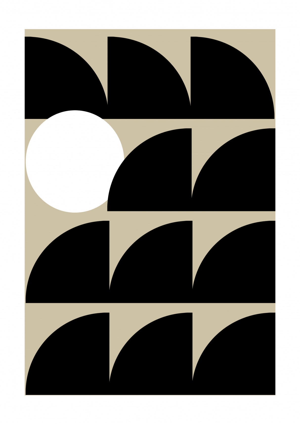 Surfers Sun Biscuit Poster och Canvastavla