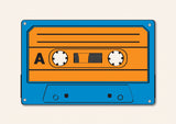 Blue Tape Cassette Poster och Canvastavla