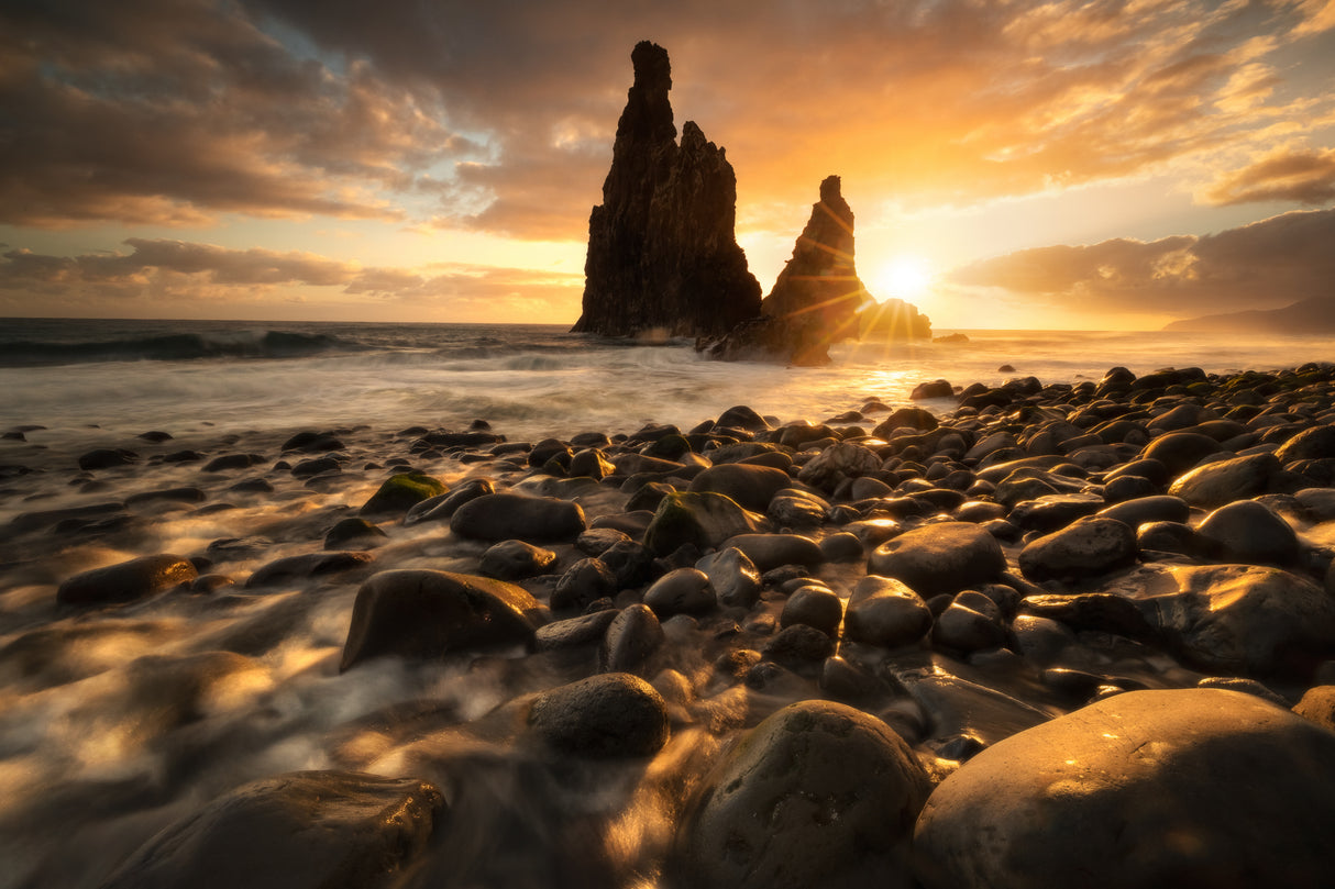 Sunrise in Madeira Poster och Canvastavla