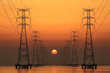 Power line Poster och Canvastavla