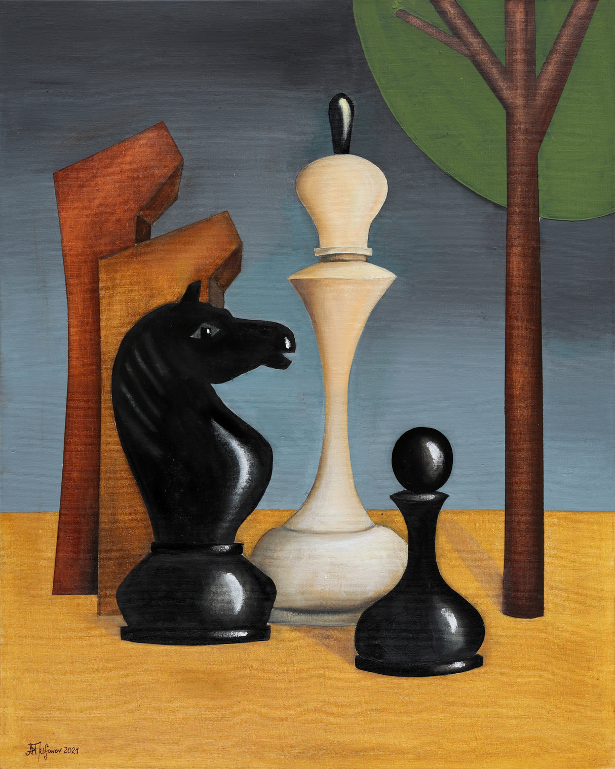 Black Horse Poster och Canvastavla