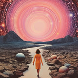 Portal Power Space Collage Art Poster och Canvastavla