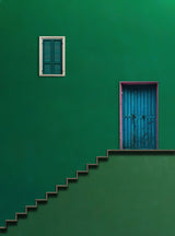 Blue Door Poster och Canvastavla