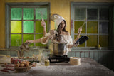 Kitchen madness Poster och Canvastavla