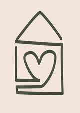 A Home Filled With Love Poster och Canvastavla