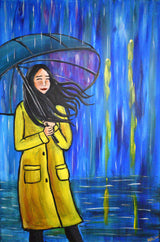 The Yellow Raincoat 3 Poster och Canvastavla