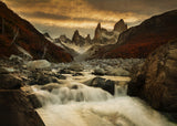 Dusk Patagonia Poster och Canvastavla