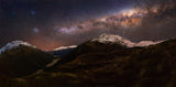 Mount Aspiring - Liverpool Hut Poster och Canvastavla