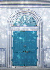 Blue Door Poster och Canvastavla