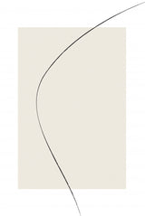 Beige Abstracta Poster och Canvastavla